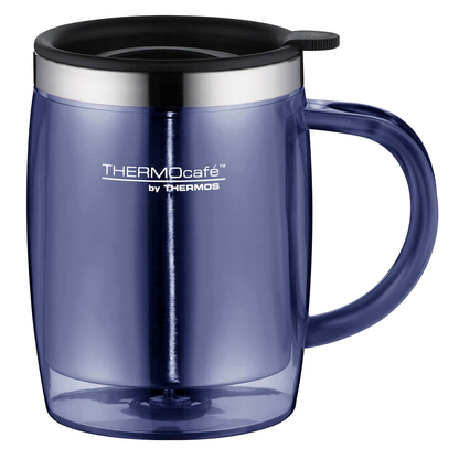 Artikelbild 2 für THERMOcafé by THERMOS Isolierbecher Desktop Mug blau 350,0 ml, 1 St., Artikelnummer 367324