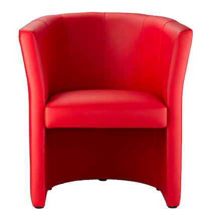 Artikelbild 3 für Nowy Styl Besuchersessel rot Kunstleder 70,0 x 63,0 x 77,0 cm, 1 St., Artikelnummer 416503