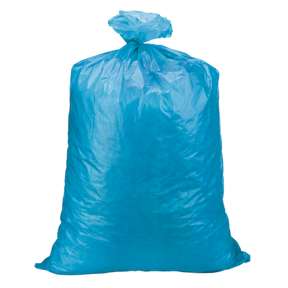 Artikelbild für Müllbeutel 70,0 l blau 18,0 µm, 4x 25 St., Artikelnummer 229474