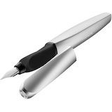 Artikelbild 1 für Pelikan Twist Patronenfüller silber M (mittel), 1 St., Artikelnummer 425811
