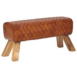 Artikelbild 1 für WOHNLING Sitzbank WL6.089 braun Leder 89,0 cm, Artikelnummer 545549