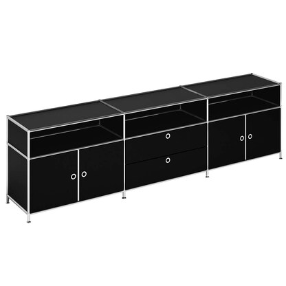 Artikelbild für viasit Sideboard System4, 496638 schwarz 227,9 x 40,4 x 62,0 cm, 1 St., Artikelnummer 496638