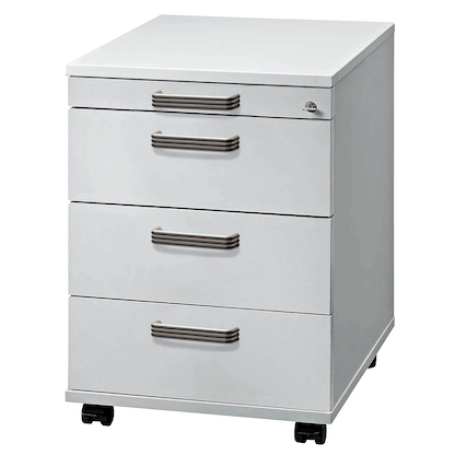 Artikelbild für HAMMERBACHER Solid AC30 Rollcontainer lichtgrau 4 Auszüge 42,8 x 58,0 x 59,0 cm, Artikelnummer 864862