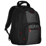 Artikelbild 1 für WENGER Laptop-Rucksack Pillar Kunstfaser schwarz/grau 25,0 l bis 39,6 cm (15,6 Zoll), Artikelnummer 926691