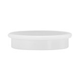 Artikelbild 1 für Magnete weiß, Kunststoff Ø 2,4 x 0,63 cm, 10 St., Artikelnummer 541193