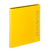 Artikelbild 1 für VELOFLEX VELOCOLOR® Ringbuch 4-Ringe gelb DIN A4, 1 St., Artikelnummer 281605