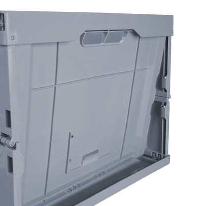 Artikelbild 6 für relaxdays Klappbox 60,0 l grau 58,5 x 40,0 x 31,5 cm, 1 St., Artikelnummer 364301