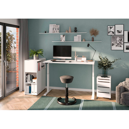 Artikelbild 5 für GERMANIA 4377 Rollcontainer weiß 4 Auszüge 42,0 x 60,0 x 63,0 cm, Artikelnummer 136107