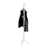 Artikelbild 1 für HAKU Möbel Kleiderständer 47379 weiß Holz 8 Haken 43,0 x 174,0 cm, Artikelnummer 192459