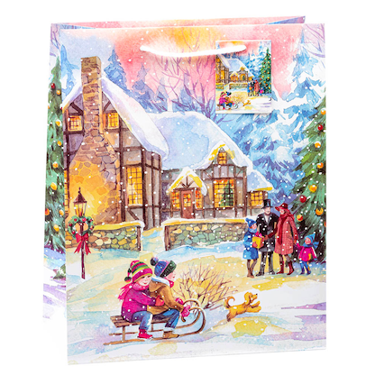 Artikelbild 6 für TSI Geschenktüten Weihnachten Serie 10 Motiv sortiert 26,0 x 32,0 cm, 12 St., Artikelnummer 652707