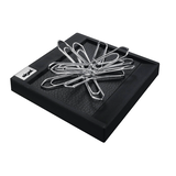 Artikelbild 1 für SIGEL Büroklammerspender cintano:S schwarz mit Klammern, Artikelnummer 376798