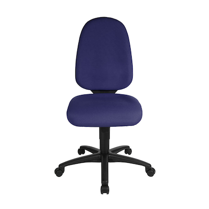 Artikelbild 2 für Topstar Bürostuhl Syncro Pro 5, S500 G26 Stoff blau, Gestell schwarz, Artikelnummer 350633