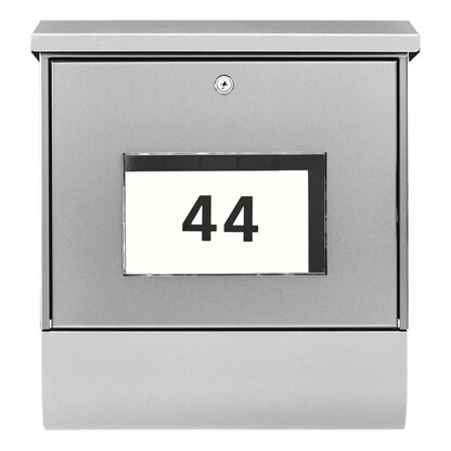 Artikelbild 2 für BURG WÄCHTER Briefkasten Malaga 75310 silber, Artikelnummer 503377