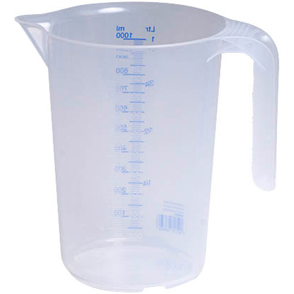 Artikelbild für hünersdorff Messbecher transparent, Artikelnummer 678179