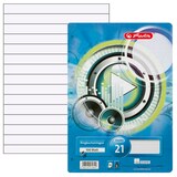 Artikelbild 1 für herlitz Ringbucheinlagen A4 liniert, 100 Blätter, Artikelnummer 793069