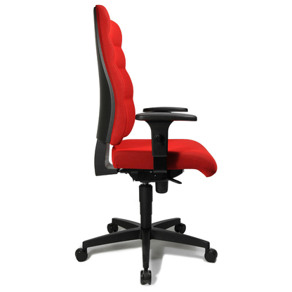 Artikelbild 8 für office discount Bürostuhl Unni Med, UNNI MED BC1 Stoff rot, Gestell schwarz, Artikelnummer 367781