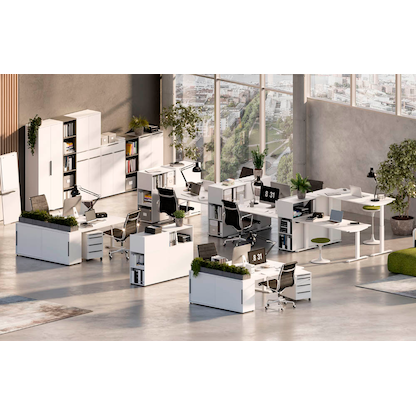 Artikelbild 7 für GERMANIA Sideboard Mailand, 4374-84 weiß 161,0 x 40,0 x 101,0 cm, 1 St., Artikelnummer 135958