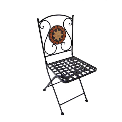 Artikelbild 4 für Garden Pleasure Sitzgruppe PULAR, schwarz Keramik, Metall, 3-teilig, Artikelnummer 310379