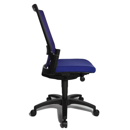 Artikelbild 2 für Topstar Bürostuhl Autosynchron®-1, AU1000 T38 Stoff blau, Gestell schwarz, Artikelnummer 788489