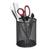 Artikelbild 1 für Zeller Stiftehalter Meshline anthrazit Metall, lackiert 11,0 x 11,0 x 13,6 cm, Artikelnummer 811018