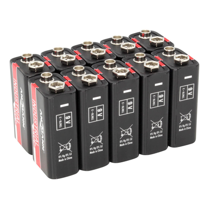 Artikelbild für ANSMANN Batterien INDUSTRIAL Alkali-Mangan E-Block 9,0 V, 10 St., Artikelnummer 533392