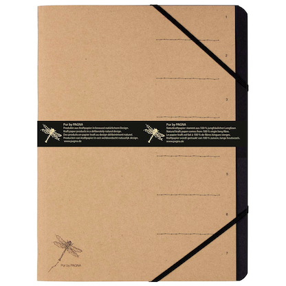 Artikelbild 12 für AKTION: PAGNA Pultordner A-Z schwarz, 2 St. + GRATIS PAGNA Ordnungsmappe Pur 7 Fächer braun, Artikelnummer 336881