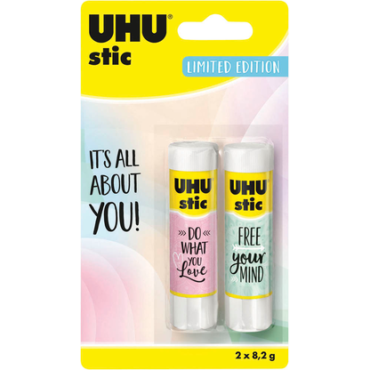 Artikelbild für UHU stic It's all about you! Klebestifte 8,2 g, 2 St., Artikelnummer 507217