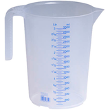 Artikelbild 1 für hünersdorff Messbecher transparent, Artikelnummer 678189
