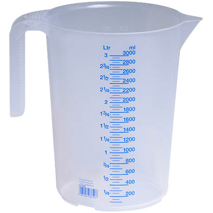 Artikelbild für hünersdorff Messbecher transparent, Artikelnummer 678189