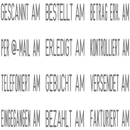 Artikelbild 2 für trodat Datumstempel mit Text printy dater 4817 selbstfärbend schwarz ohne Logo, 1 St., Artikelnummer 241364