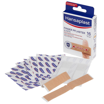 Artikelbild für Hansaplast Fingerpflaster ELASTIC 4808231000 beige, 16 St., Artikelnummer 469241