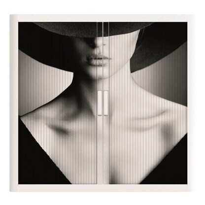 Artikelbild 3 für PAPERFLOW easyOffice Classic Chic Rollladenschrank 60001 2 Fachböden 110,0 x 41,5 x 104,0 cm, Artikelnummer 209187