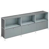 Artikelbild 1 für viasit Sideboard System4, 136205 anthrazit 227,9 x 40,4 x 80,7 cm, 1 St., Artikelnummer 136205