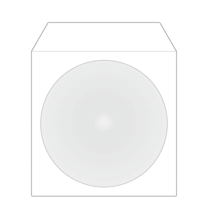 Artikelbild 4 für MediaRange 1er CD-/DVD-Hüllen Papiertaschen weiß, 50 St., Artikelnummer 415570