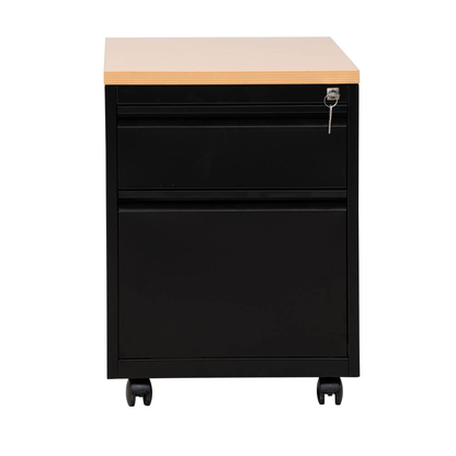 Artikelbild 3 für Gürkan Rollcontainer schwarz, buche 2 Auszüge 46,0 x 79,0 x 62,0 cm, Artikelnummer 564190