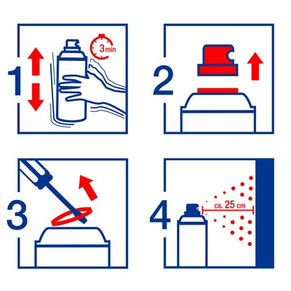 Artikelbild 3 für edding 5200 Acrylspray Sprühfarbe reichgold matt, 1 St., Artikelnummer 495182