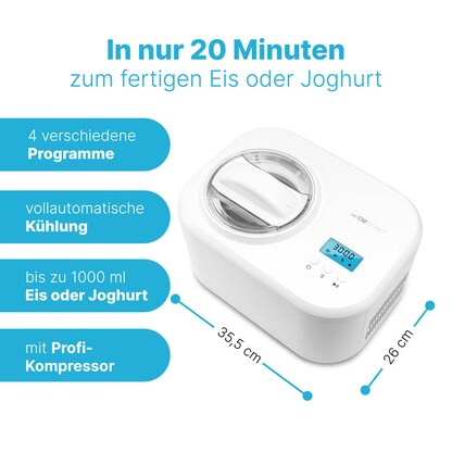 Artikelbild 5 für CLATRONIC ICM 3799 Eismaschine, Artikelnummer 171479