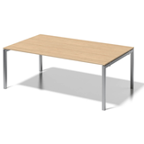 Artikelbild 1 für BISLEY Konferenztisch Cito ahorn, silber rechteckig, 4-Fuß-Gestell silber, 200,0 x 120,0 x 74,0 cm, Artikelnummer 257372
