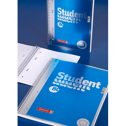 Artikelbild 4 für BRUNNEN Collegeblock Student Premium Kleinformat punktraster DIN A5 ohne Rand, 1 Block, Artikelnummer 185717
