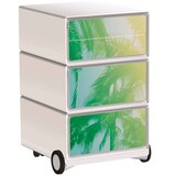 Artikelbild 1 für PAPERFLOW easyBox Tropical Rollcontainer weiß, bunt 61281 4 Auszüge 39,0 x 43,6 x 64,2 cm, Artikelnummer 215927