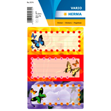 Artikelbild 1 für HERMA Schuletiketten Schmetterlinge, 6 Etiketten, Artikelnummer 536918