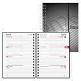 Artikelbild 1 für rido idé Taschenkalender mit Spirale 2026 anthrazit, 1 St., Artikelnummer 594766