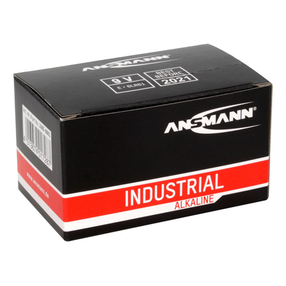 Artikelbild 3 für ANSMANN Batterien INDUSTRIAL Alkali-Mangan E-Block 9,0 V, 10 St., Artikelnummer 533392