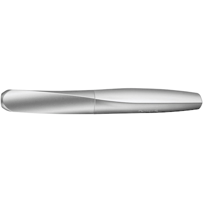 Artikelbild 2 für Pelikan Twist Patronenfüller silber M (mittel), 1 St., Artikelnummer 425811