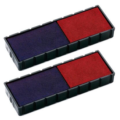 Artikelbild 3 für COLOP Ersatzstempelkissen E/12/2 blau/rot 5,5 x 0,8 cm, 2 St., Artikelnummer 301261