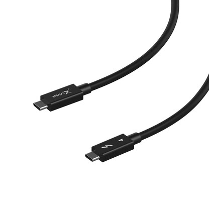 Artikelbild 4 für XLAYER Thunderbolt 4 Kabel USB-C 1,0 m schwarz, 1 St., Artikelnummer 256196