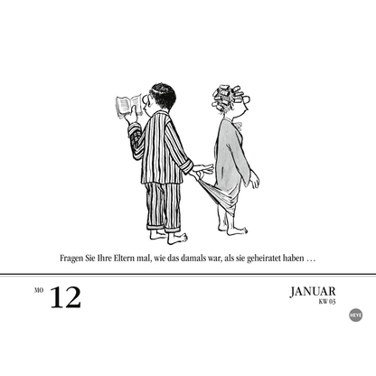 Artikelbild 12 für Heye Abreißkalender LORIOT 2026, 1 St., Artikelnummer 551238