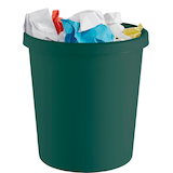 Artikelbild 1 für helit the green german Papierkorb 18,0 l grün, 1 St., Artikelnummer 823734