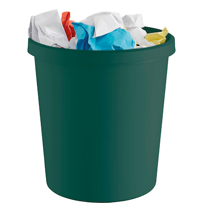 Artikelbild für helit the green german Papierkorb 18,0 l grün, 1 St., Artikelnummer 823734