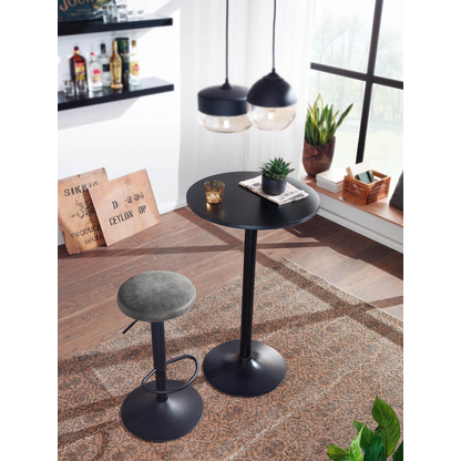 Artikelbild 5 für WOHNLING Barhocker WL6.194 grau, 1 St., Artikelnummer 438834